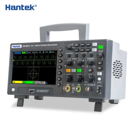 Hantek DSO2C10 DSO2C15 DSO2D10 DSO2D15 ملتقط الذبذبات الرقمي ثنائي القناة اقتصادية 100MHZ عرض النطاق الترددي يده
